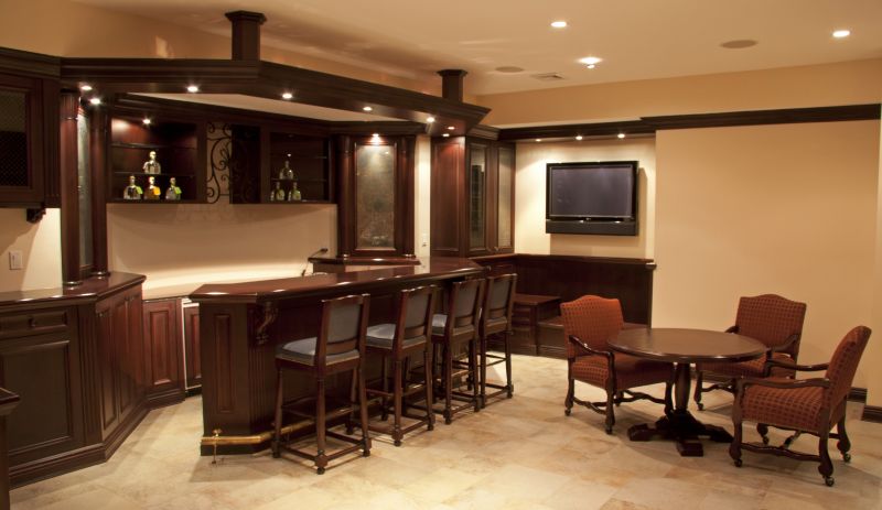 Home Bar Construction