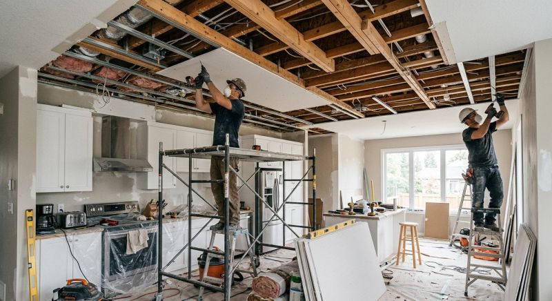 Stairwell Renovation in Conroe, TX